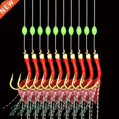 1Pack Sabiki Rigs Saltwater Artificial Fishing Lures Luminou