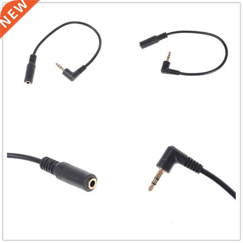 1Pcs 3.5mm 3 Pole TRS Male To Female Microphone Adapter Cabl