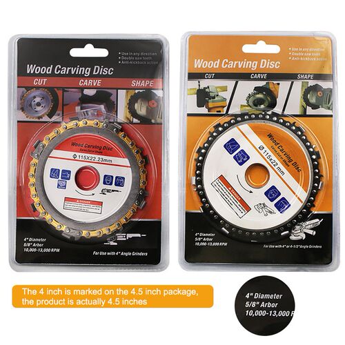5 Inch Chain Grinder Chain Saws Disc Woodworking Chain Plate