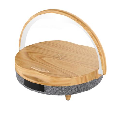 Multifunctional Bluetooth Speaker With Wireless Charging Bed