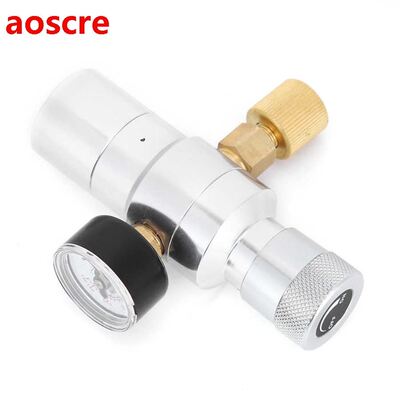 Aluminium CO2 Regulator MFL 3/8-Inch 0-150PSI micro switch M