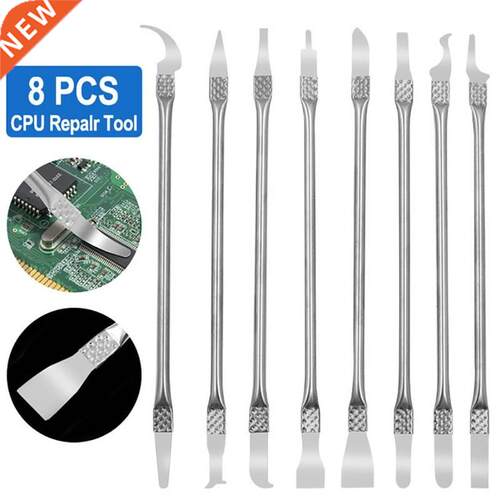8in 1 IC Chip Repair Thin Tools Set CPU Metal Remover Burin
