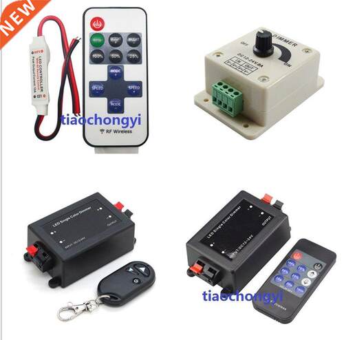 DC12-24V Single Color RF Wireless Dimmer Remote Controller L
