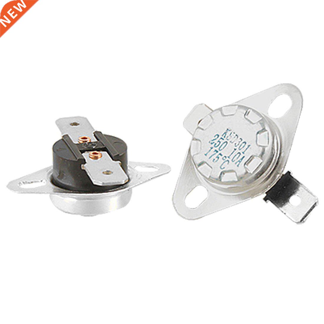 2 Pcs 175 Celsius N.C. Thermostat Controlled Switch KSD301