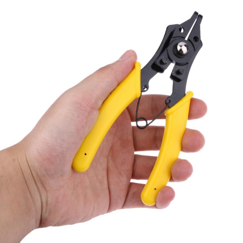 4 in 1 Circlip Plier Flexible Head Snap Ring Pliers Circlip