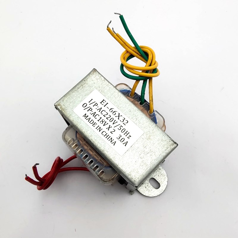 audio transformer 220V single turn dual 18V volt output AC3A
