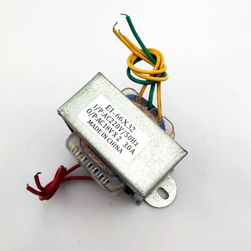 audio transformer 220V single turn dual 18V volt output AC3A