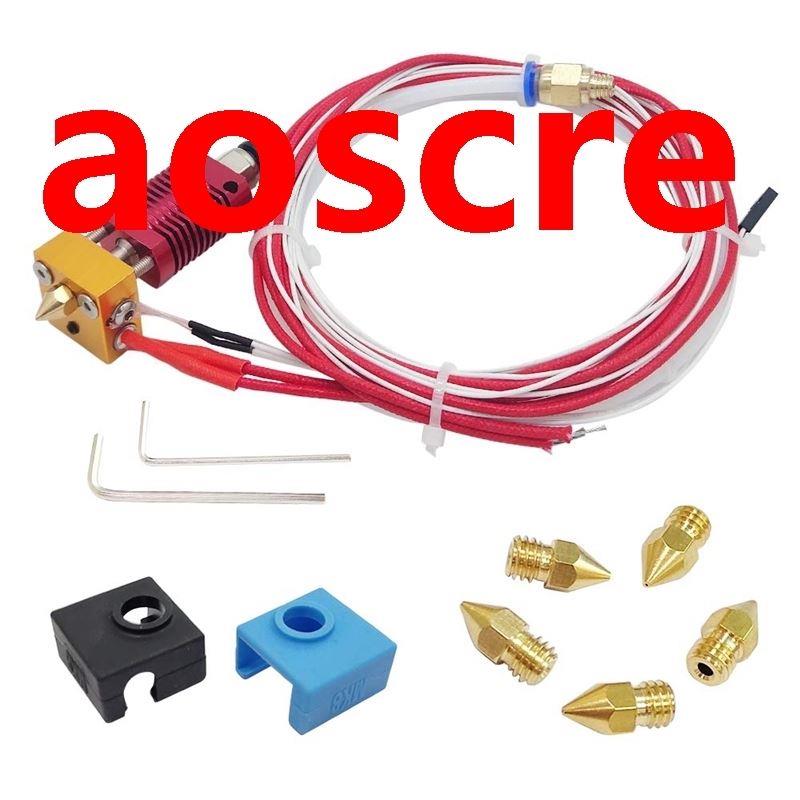 3D Printer Extruder Assembly 24V 40W MK8 Hot End Kit for Cre