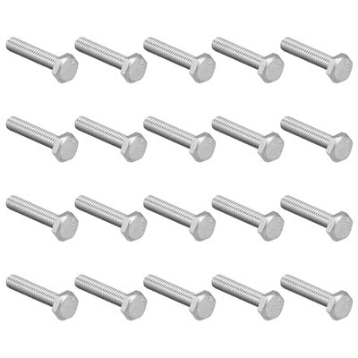 M4 Thread 20mm 304 Stainless Steel Hex Screws Bolts Fastene