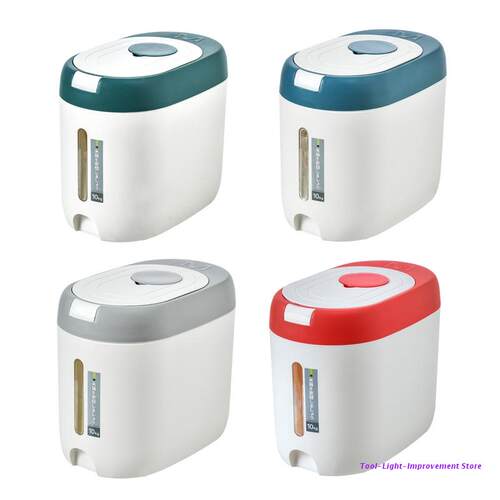 C63E Household Grain Container Kitchen Organizer Bin Fresh K