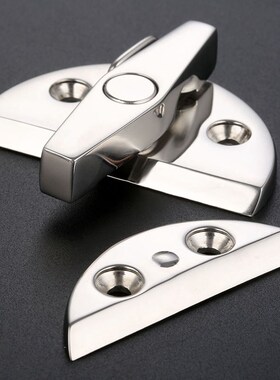 Stainless Steel 58mm Twist Lock Round Marine Boat Door Catch