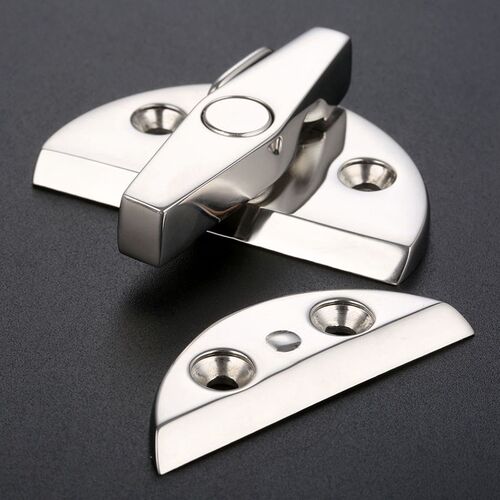 Stainless Steel 58mm Twist Lock Round Marine Boat Door Catch