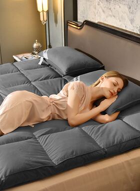 soft massage mattress topper 100% goose down matress pad for