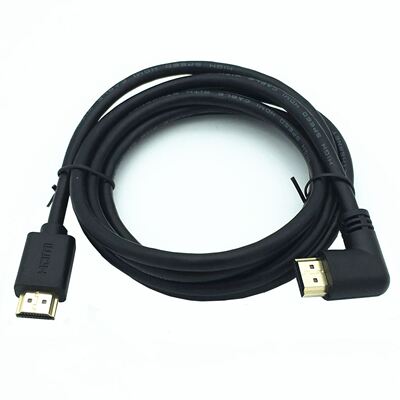 HDMI 2.0V 4K2K @60HZ ,HDMI Male to HDMI Male Right Angled Ca