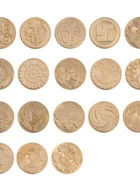 Retro Fire Painting Sealing Stamp Metal Head Lacquer Seal He