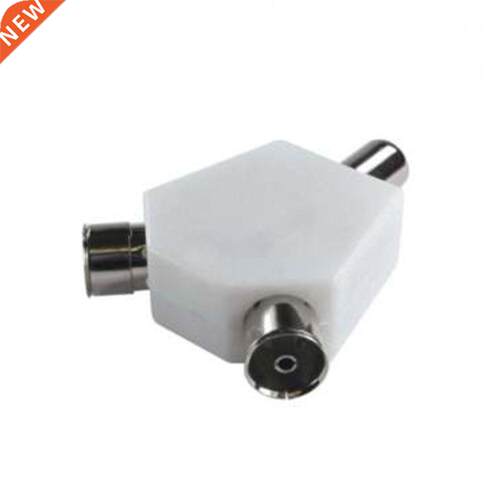 Cable Splitter Aerial Three-way TV Coaxial Male To Female Ad