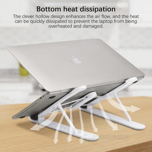 GOOJODOQ Portable Laptop Holder for MacBook Pro Notebook Fol