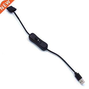 Fan 11.81in USB Pin PWM 30cm Sleeved