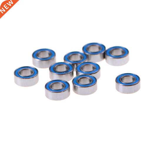 10Pcs/set MR105-2RS Ball Bearing 5x10x4mm Stainless Steel B