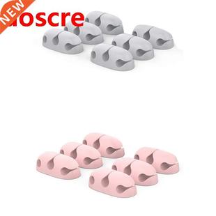 Desktop Cable Organier, Stora Cable Holder, Silicone Cabl