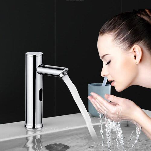 Bathroom Basin Faucet Automatic Infrared Sensor Tap Hand Fre