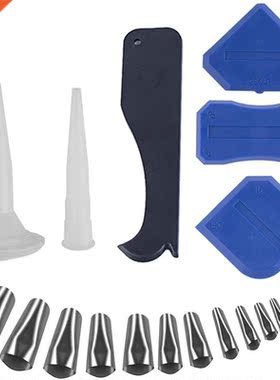 20 Pieces Caulking Finishing Tool, 14 Size Stainless Steel S