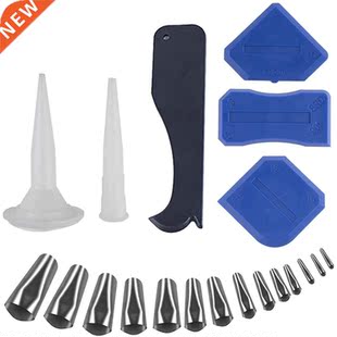 20 Pieces Caulking Finishing Tool, 14 Size Stainless Steel S