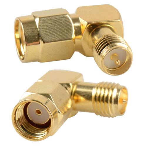 2016 RP-SMA Male Jack To RP-SMA Female Plug Right Angle 90 D
