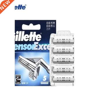 Gillette Sensor Excel Men	s Safe Razor Blade Replace Head