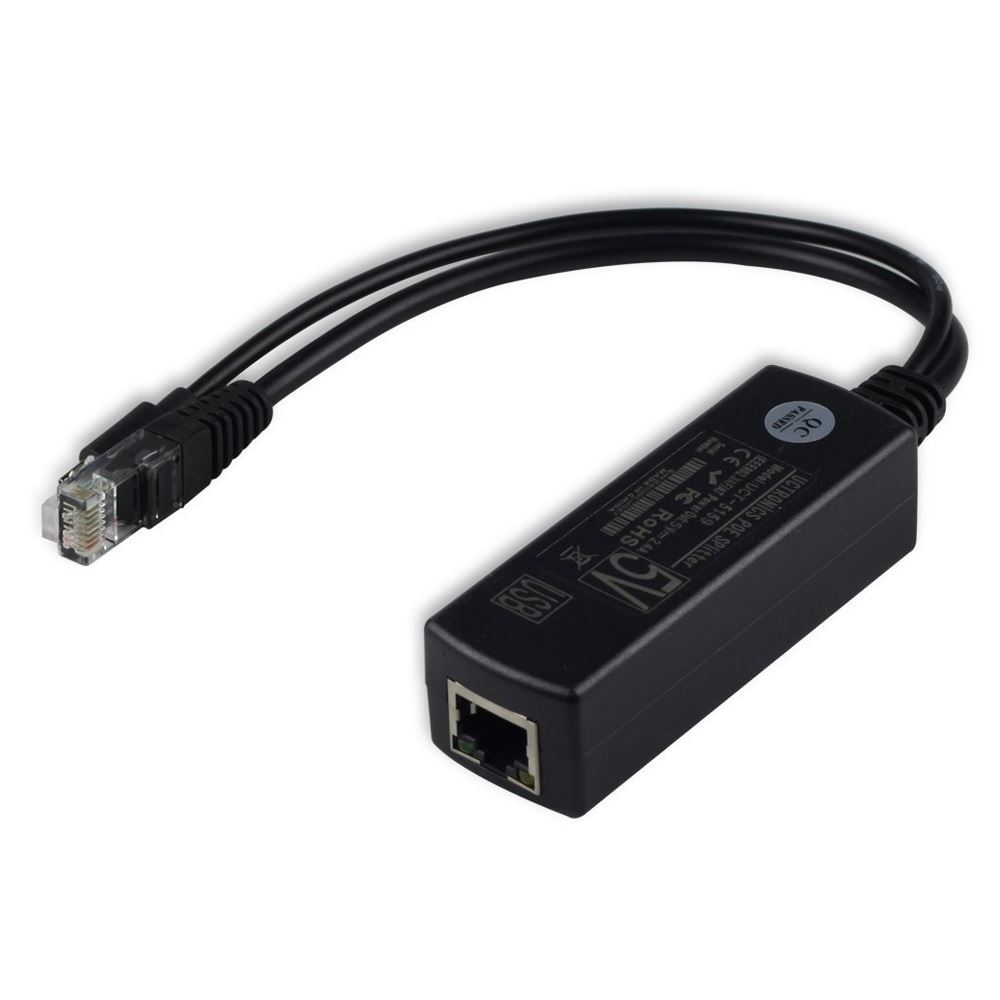 Power Over Ethernet 48V To 5V 2.4A for Tablets Dropcam or Ra