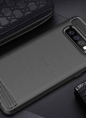 Samsung Galaxy S10 Plus Case Carbon Fiber Cover Full Protect