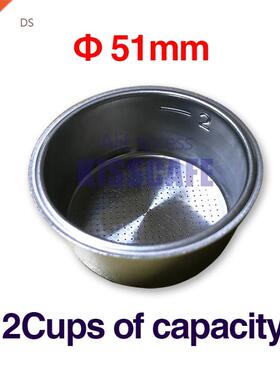 51mm Coffee Bottomless Portafilter Delonghi EC680/EC685 Sta