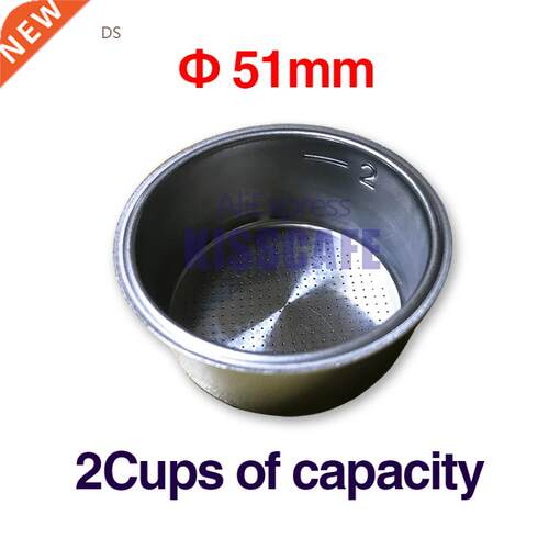51mm Coffee Bottomless Portafilter Delonghi EC680/EC685 Sta