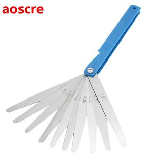 10PCS/Box Stainless Steel Feeler Gauge Inner Diameter Measur
