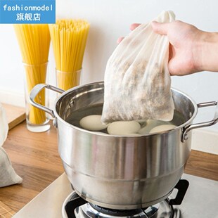 5pcs Mesh Bag Reusable Nut Milk Bean Muslin Soup Cook Boilin