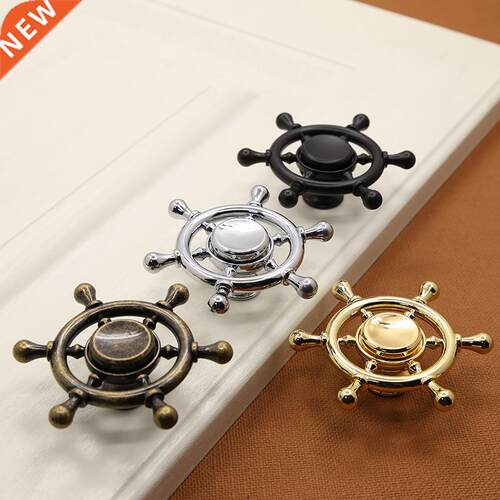 Zinc alloy fingertip gyro handle wardrobe drawer cabinet doo