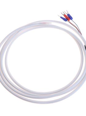 2M PTFE PT100 RTD 3 Wire Temperature Sensor Oil Waterproof A