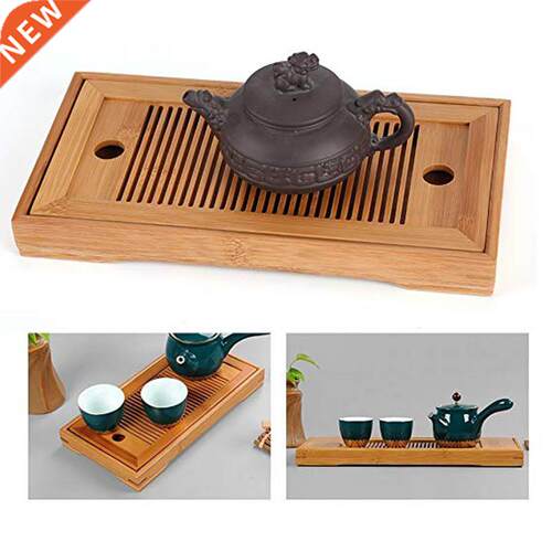 Bamboo Tea Tabl Tray High Quality 25*14*3.5cm Chinese Solid