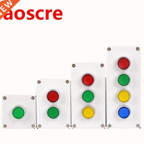 Switch button with switch control box power start stop 1234