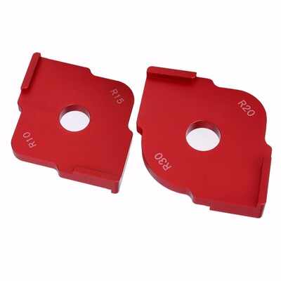 2Pcs/Set Wood Panel Quick Radius Corner Table Bits Router Ji