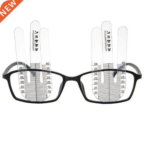 1 Pair Optical PH Ruler Pupil Height Meter Optometry PH Test
