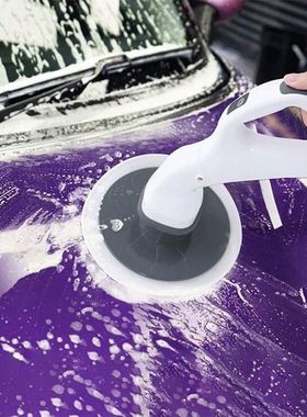 Electric Spin Scrubber-Cordless Floor Scrubber with 4 Replac