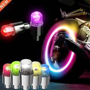 Tyre Valve Caps Light Bicycle Lights Motion Sensor LED Light