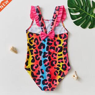 New 2022 Girls Swimwear 2~10Y Toddler Baby Girls Swimsuit Hi