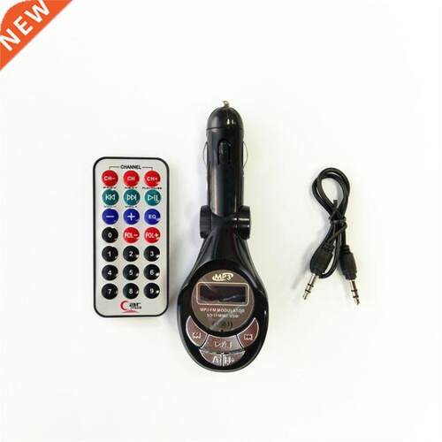 FM Transmitter for Car Wireless FM Radio Adapter USB Flash D