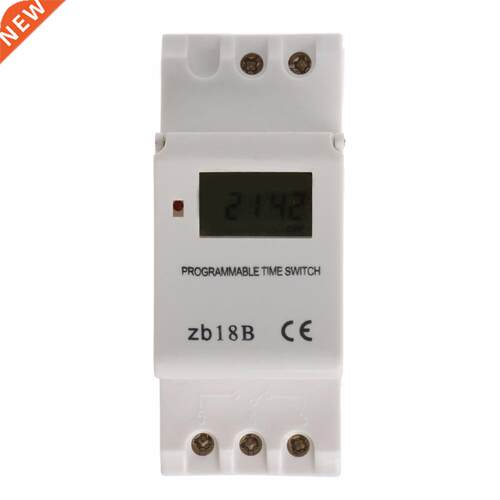 AC220V 16A Programmable Timer Switching Relay Control Din Ra