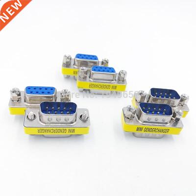 DB9 MINI GENDER CHANGER RS232 data cable connector convert