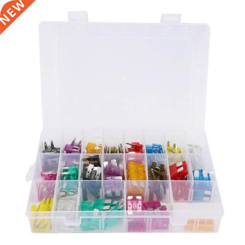 220Pcs Medium Small Car Fuse Kit 2~35A Quick Blow Fuse Compa