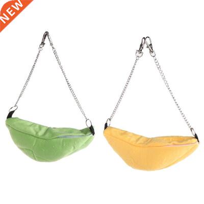 Hamster Nest Banana Style Hanging Swing Toys Squirrel Chinch