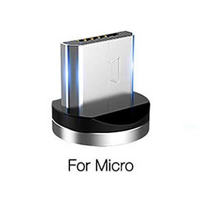 LED Indicator Magnetic USB Charging Cable Android Head For 4